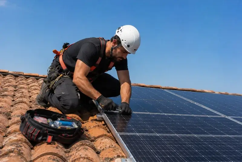 Maintenance et monitoring de panneaux solaires à Saint-Cyr-sur-Mer