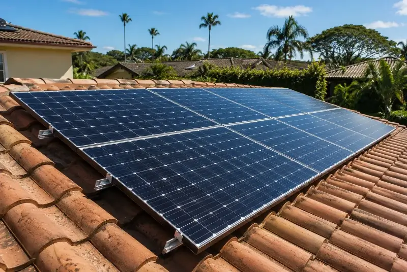 Installation de panneaux solaires à Saint-Cyr-sur-Mer